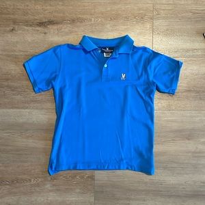 Used blue Psycho Bunny polo